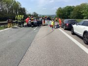 Verkehrsunfall mit eingeklemmten Personen